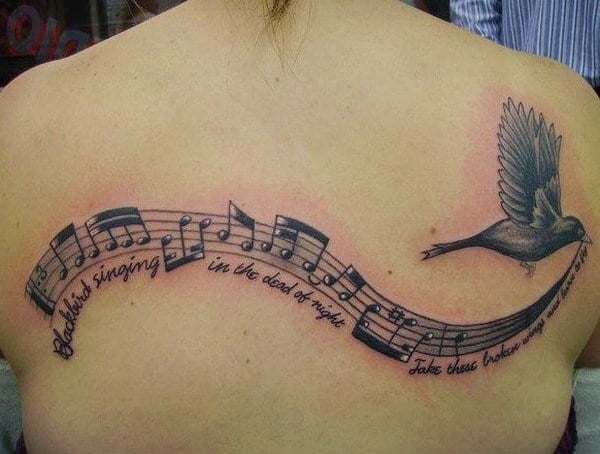 tatuajes de notas musicales 4
