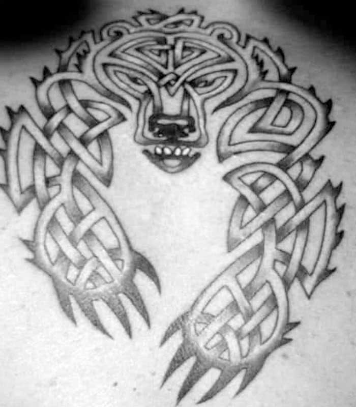 tatuajes de osos tribales