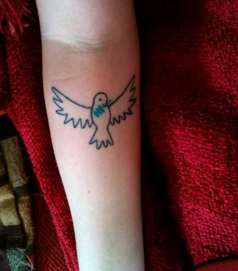 tatuajes de paloma de la libertad 2