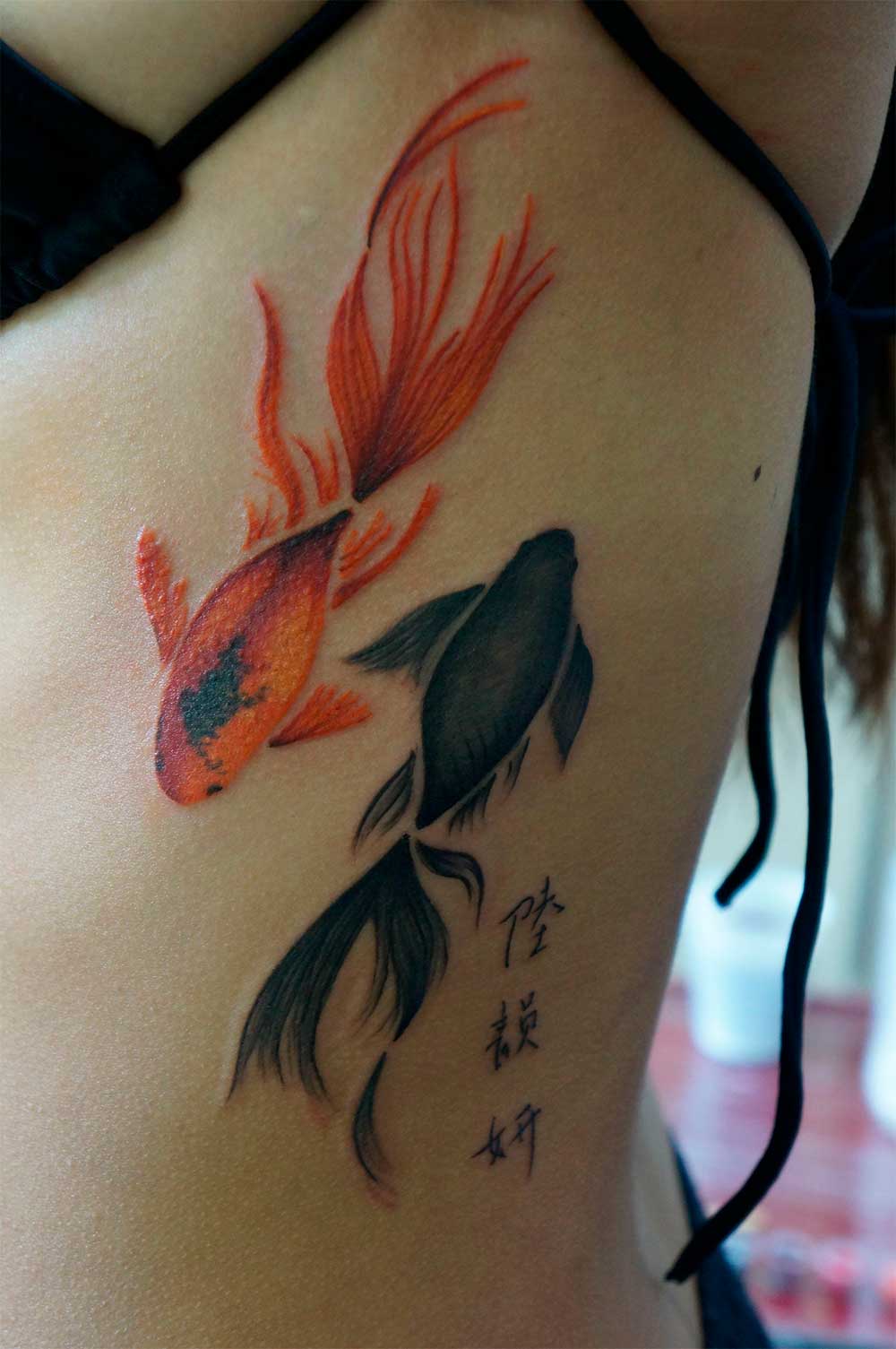 tatuajes de peces chinos 1