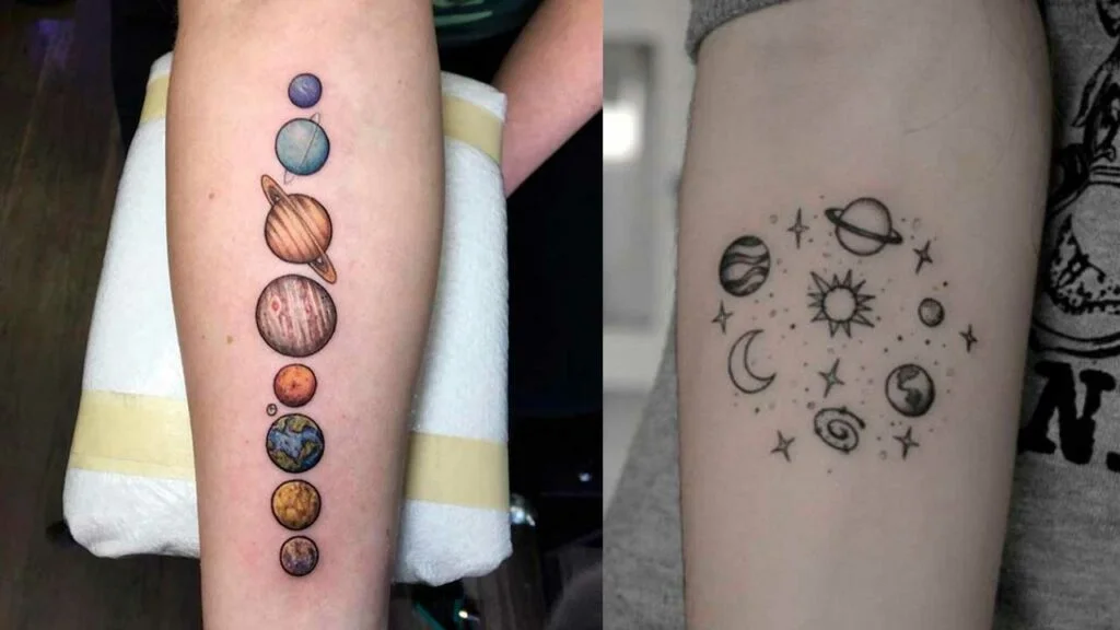 tatuajes de planetas