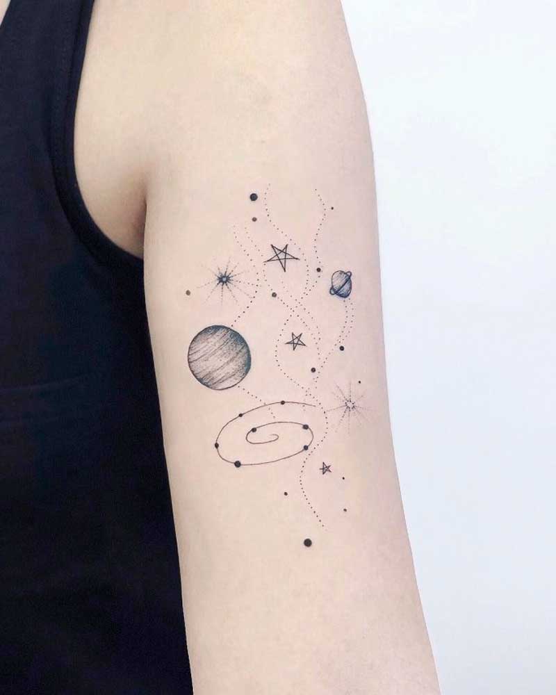 tatuajes de planetas pequenos 10