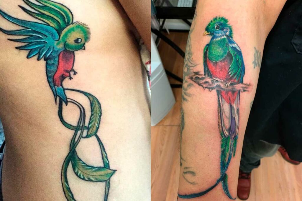 tatuajes de quetzales para parejas
