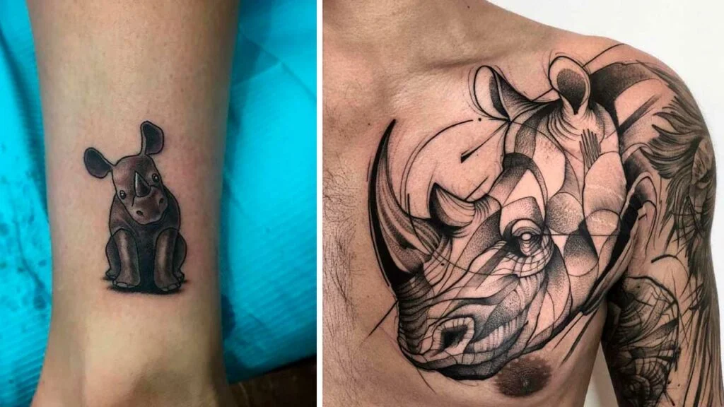 tatuajes de rinocerontes
