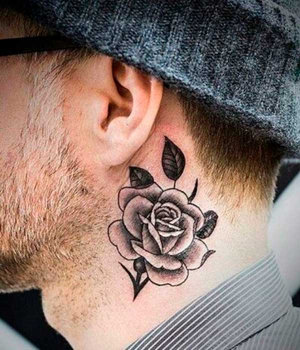 tatuajes de rosas pequenas en el cuello significadodetatuajes.org