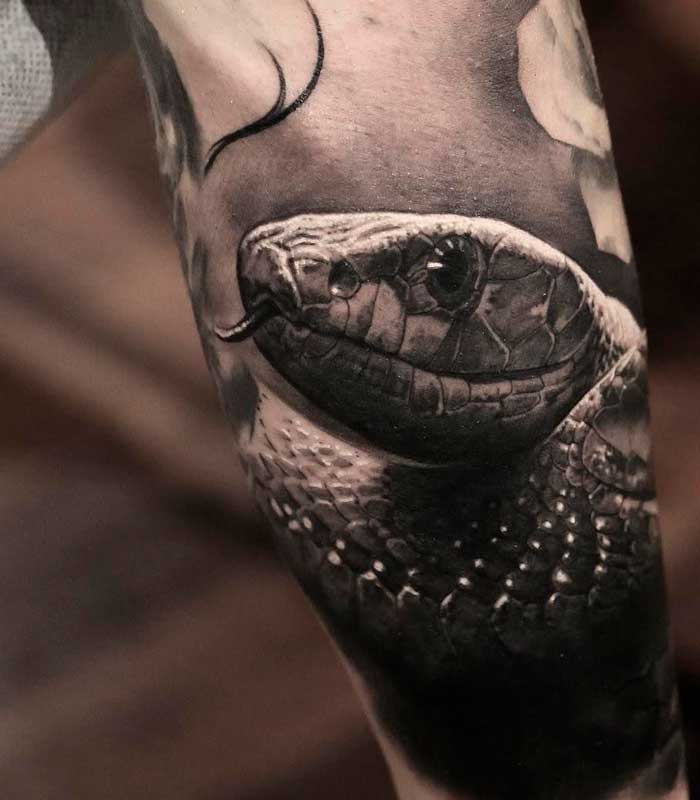 tatuajes de serpientes 3D