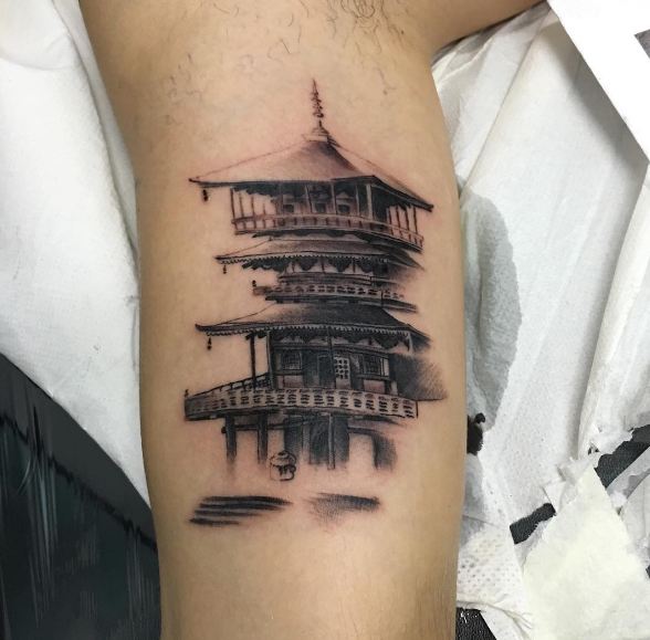 tatuajes de templos chinos 1