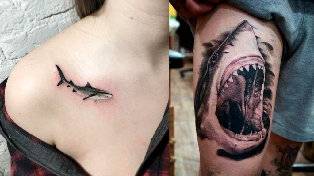 tatuajes de tiburones