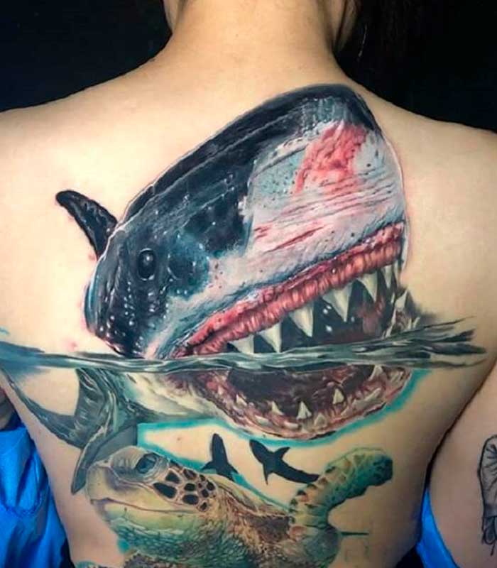 tatuajes de tiburones con significado
