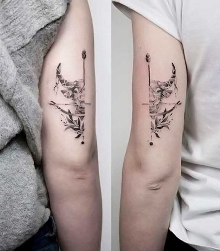 tatuajes de toros para novios