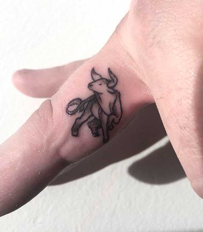 tatuajes de toros pequenos