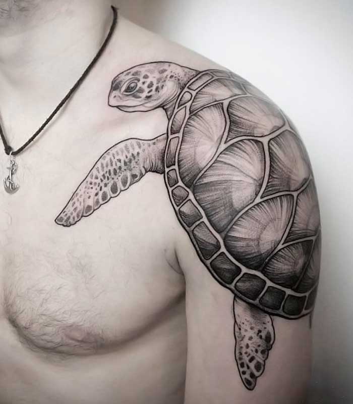 tatuajes de tortugas para chicos