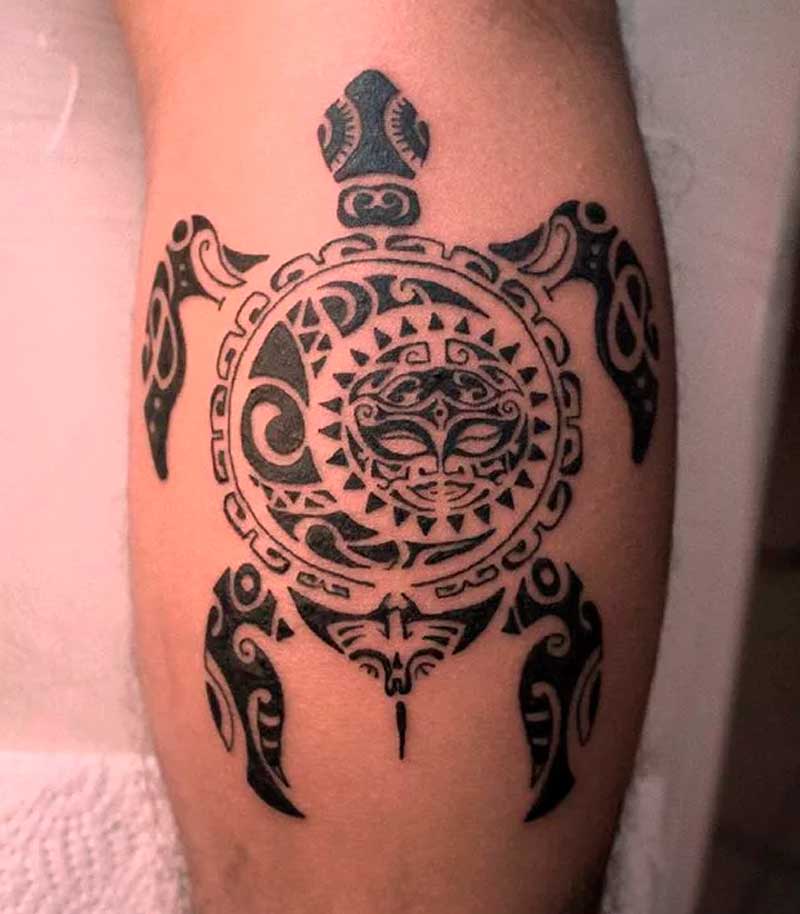 tatuajes de tortugas polinesias 8