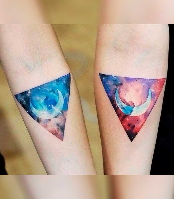 tatuajes de triangulos con