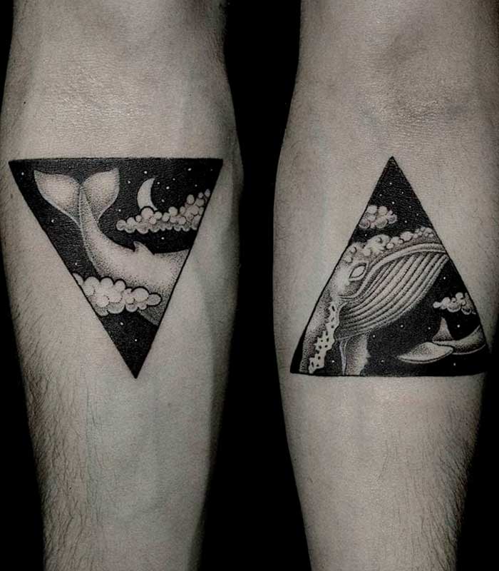 tatuajes de triangulos significado