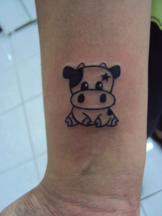 tatuajes de vacas pequenas