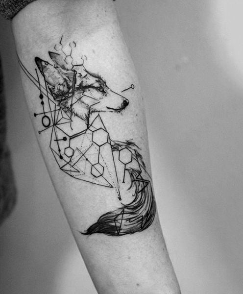 tatuajes de zorros para hombres