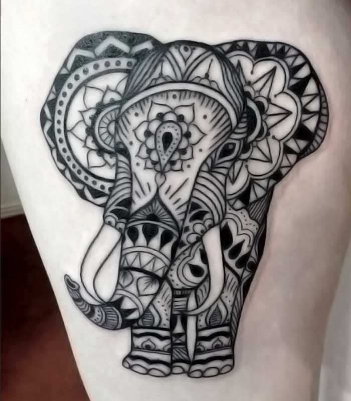 tatuajes mandalas animales