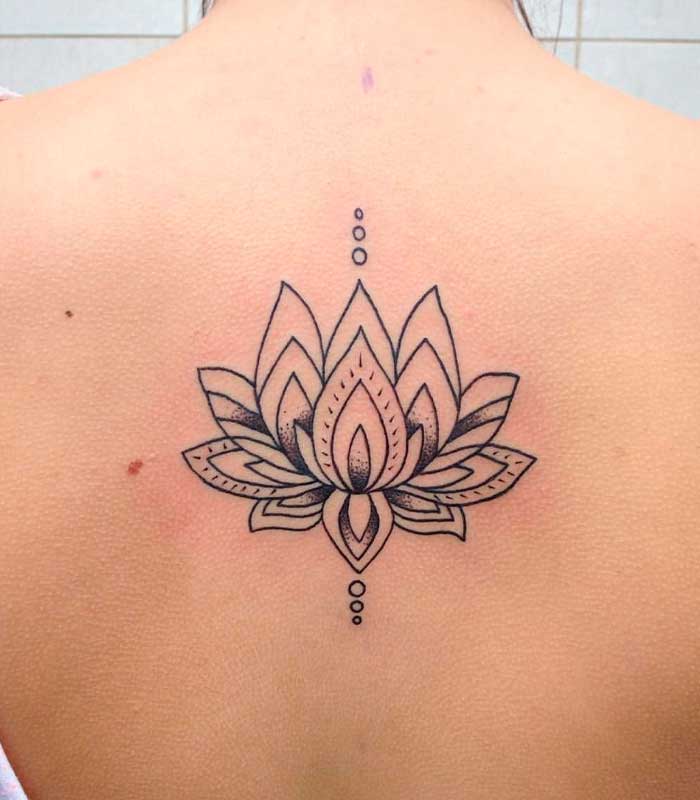 tatuajes mandalas flor de loto