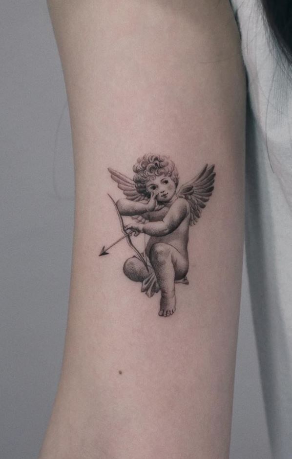 tatuajes pequenos de angeles 8