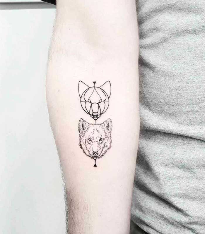 tatuajes pequenos de animales para hombres