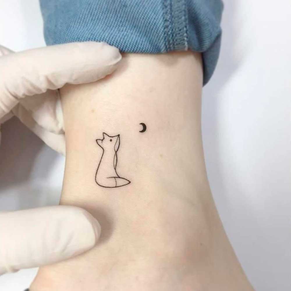 tatuajes pequenos de zorros