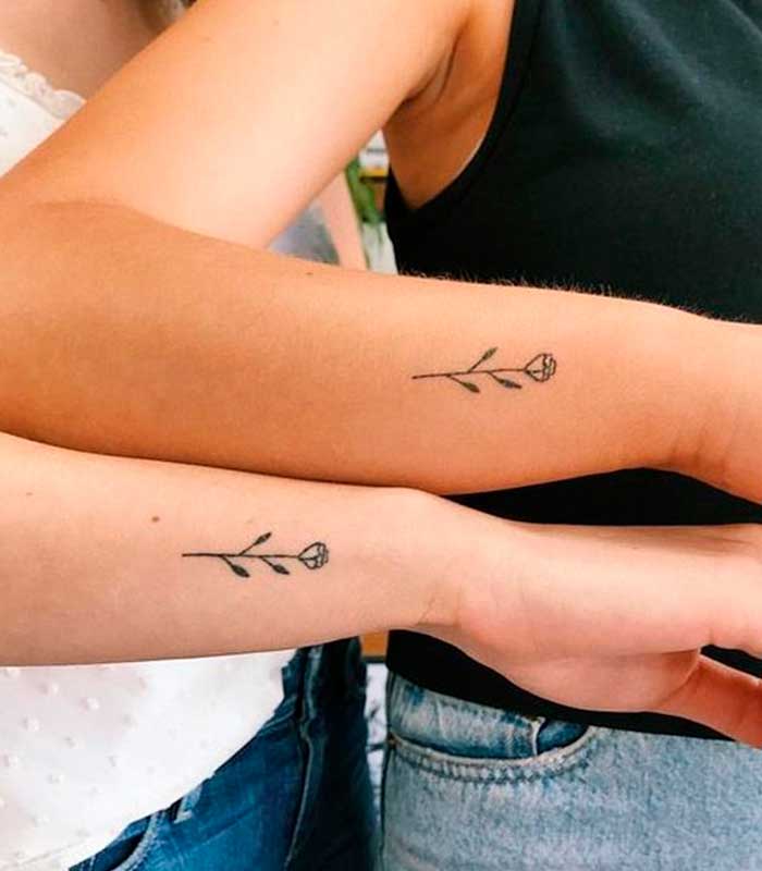 tatuajes pequenos para amigas