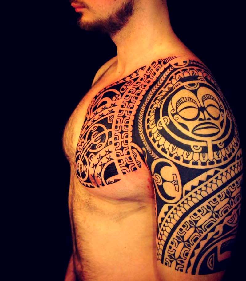 tatuajes polinesios para hombres 14