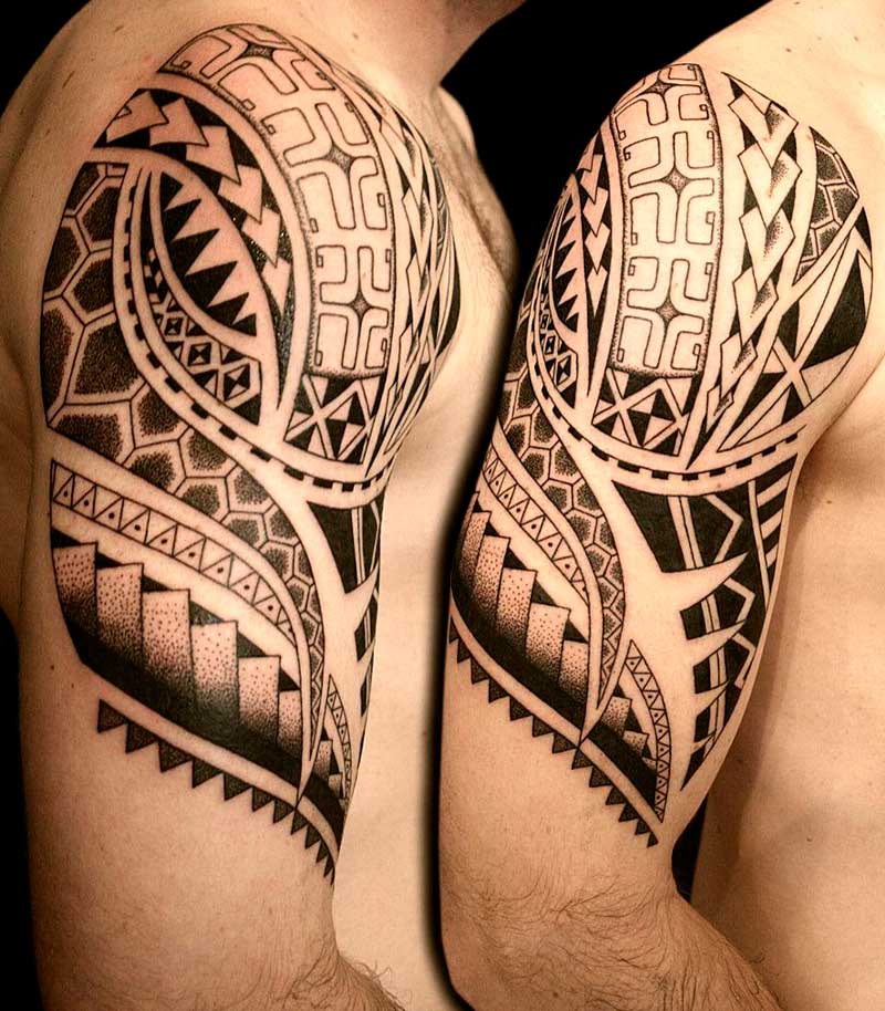 tatuajes polinesios para hombres 24
