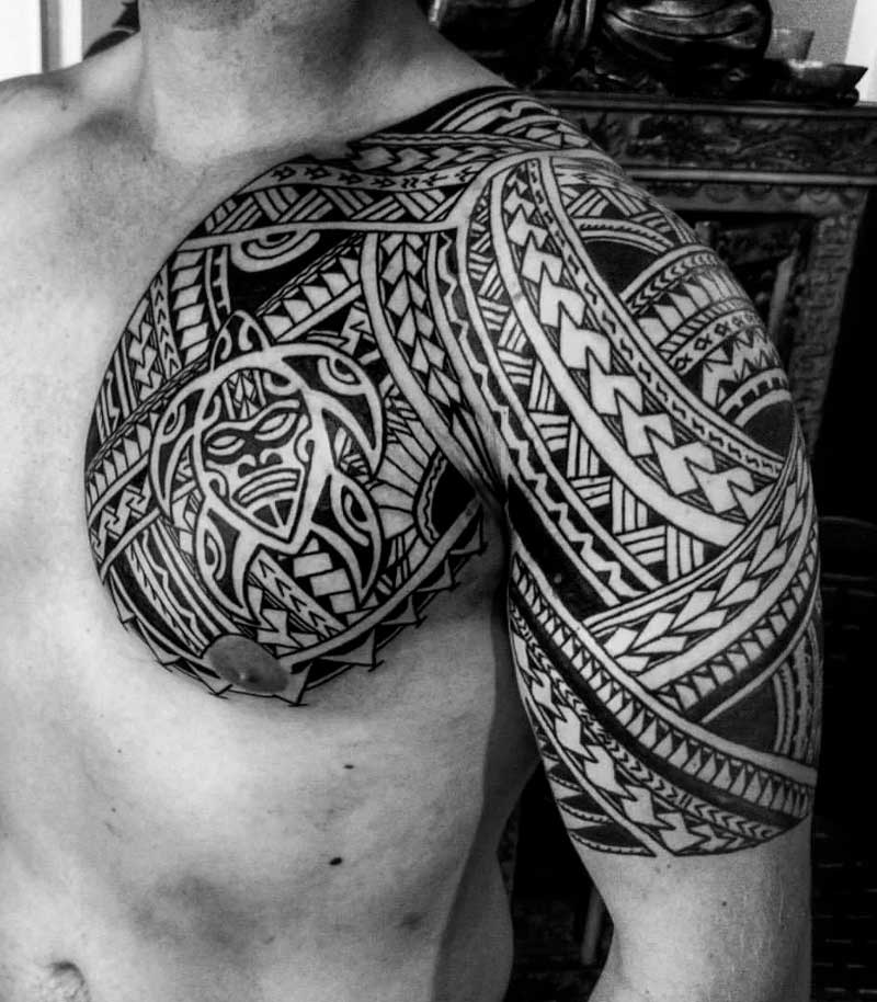 tatuajes polinesios para hombres 25