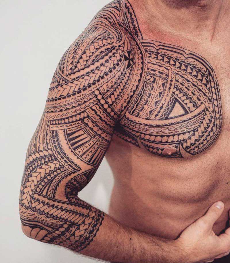 tatuajes polinesios para hombres 28