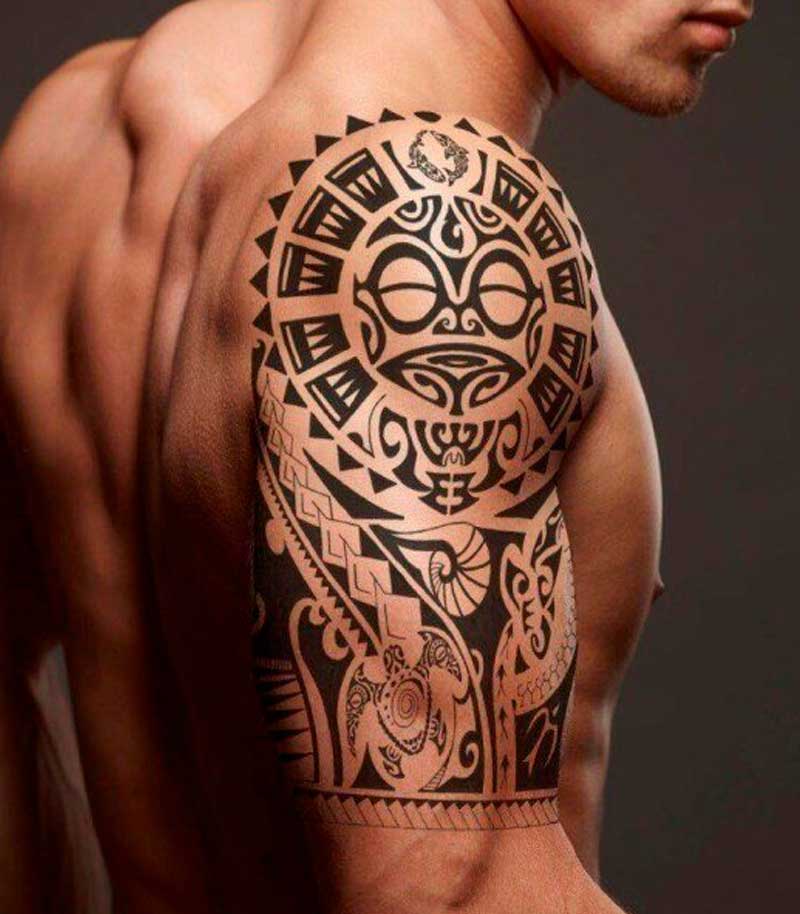tatuajes polinesios para hombres 3