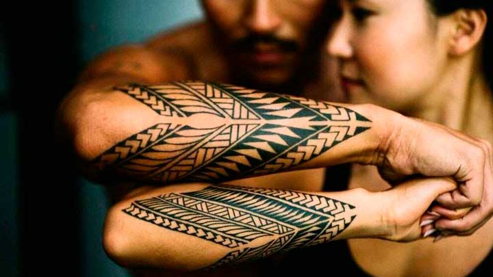 tatuajes polinesios para parejas