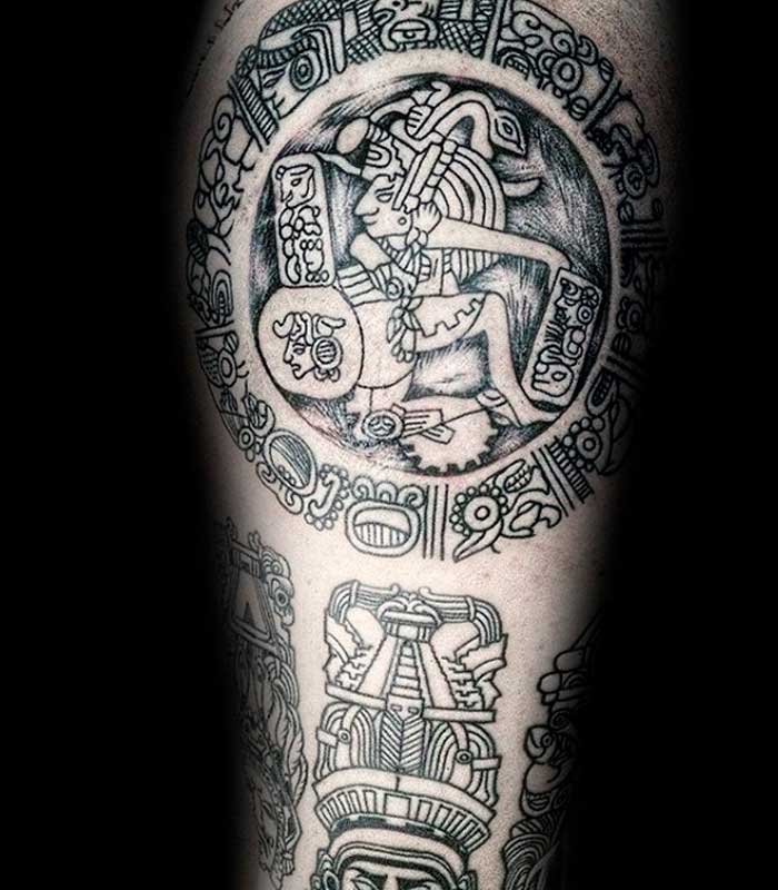 tatuajes tribales mayas