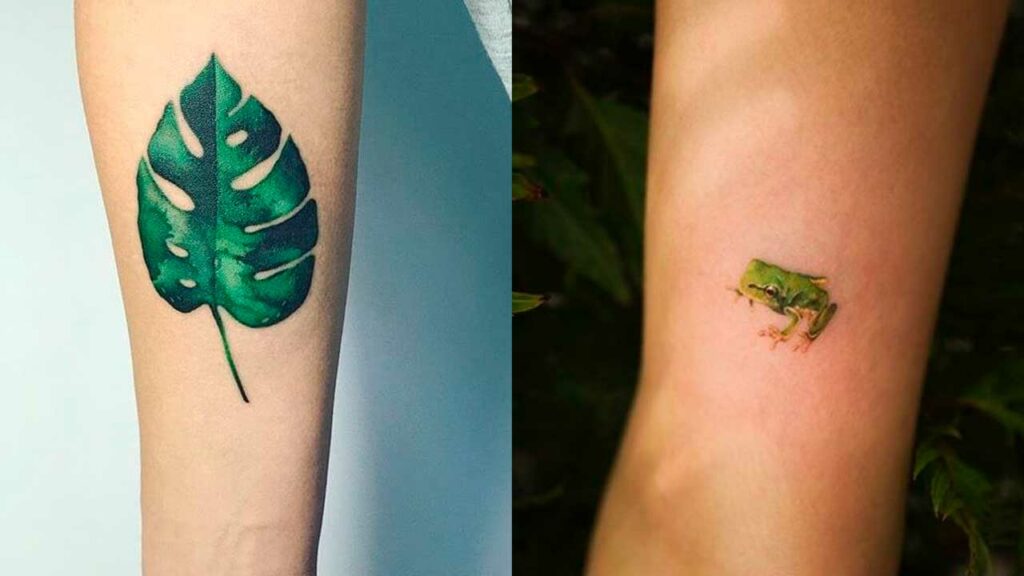 tatuajes verdes