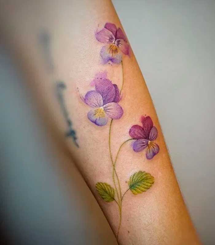 tatuajes violetas 24