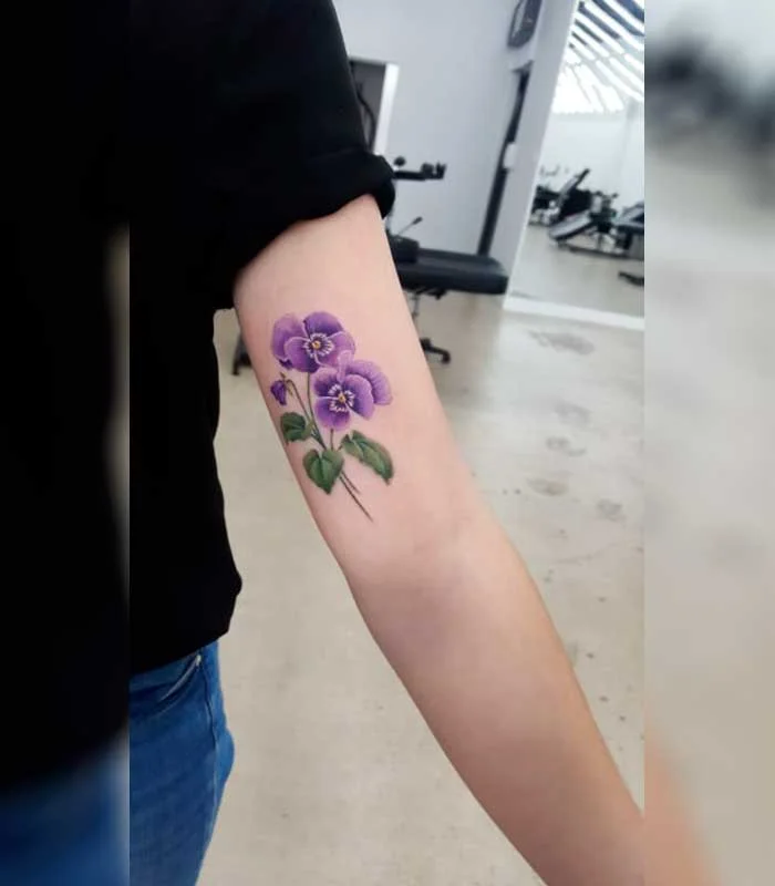 tatuajes violetas 28
