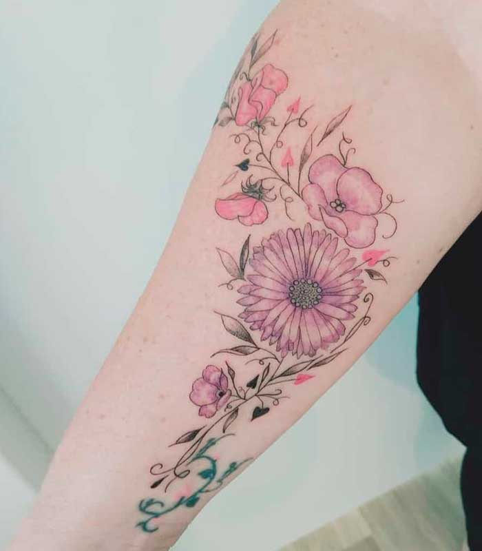 tatuajes violetas 31