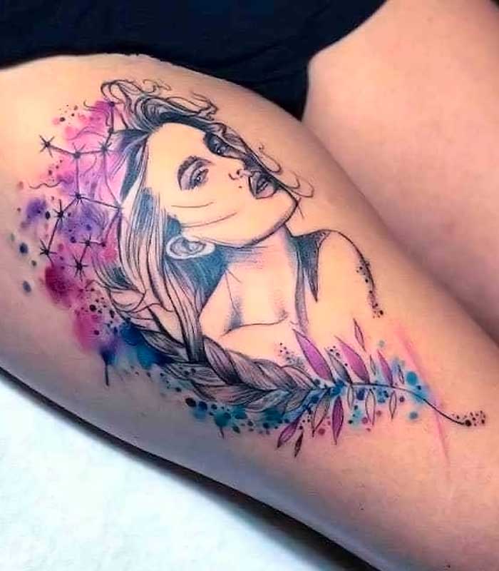 tatuajes virgo para damas