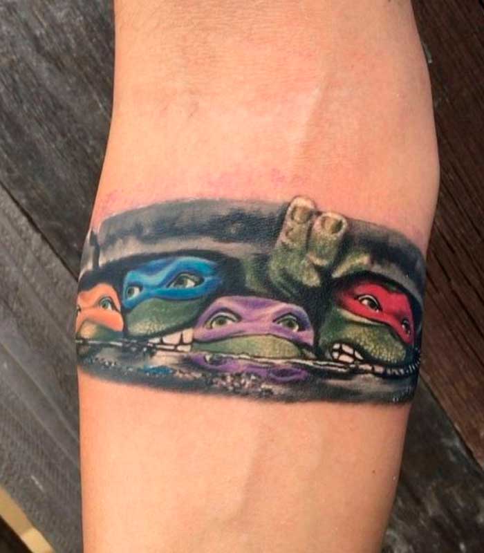 tortugas ninjas tattoos
