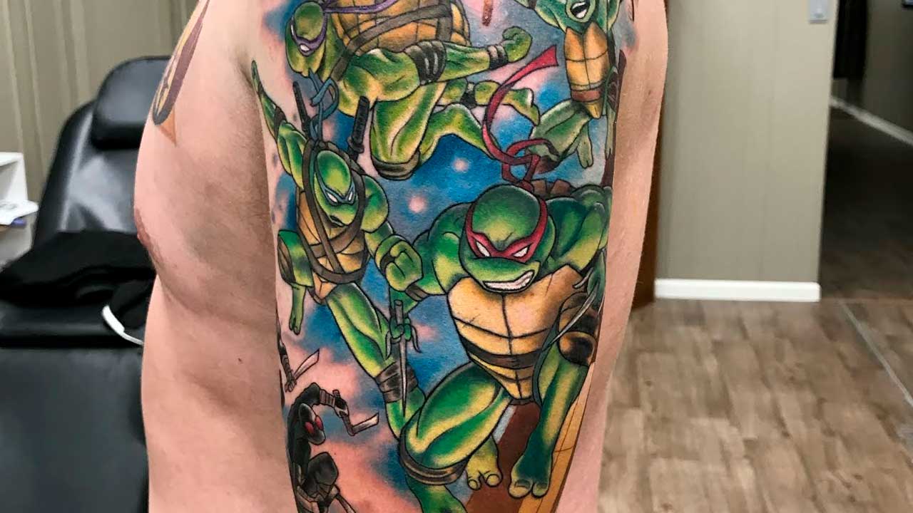 tortugas ninjas tatuajes