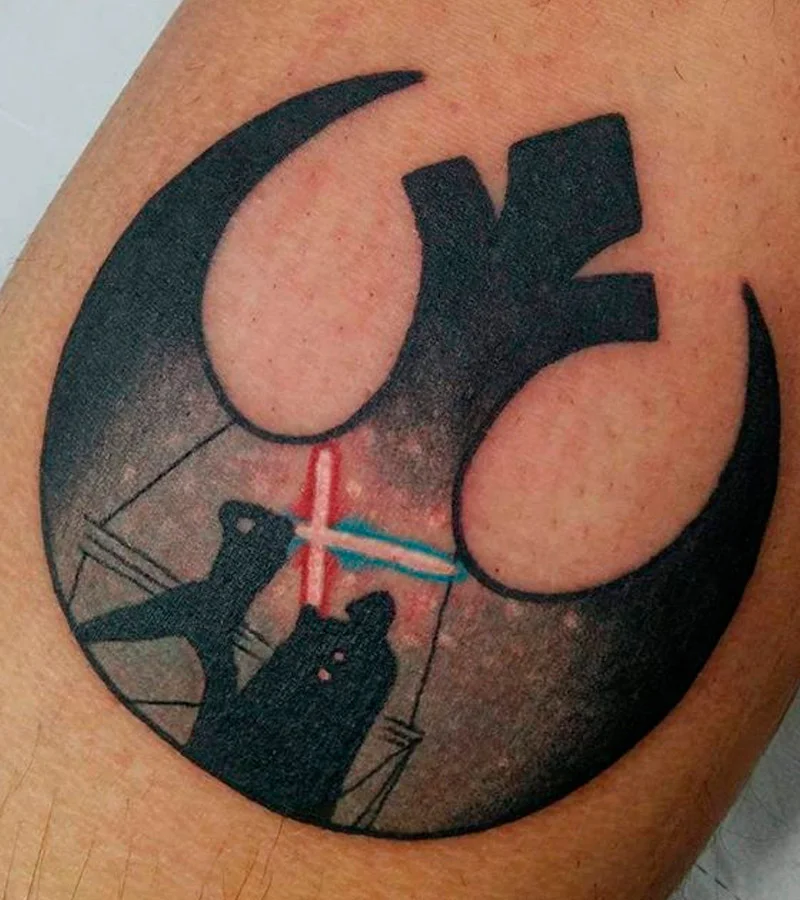 Tatuajes de Star Wars Rebel Alliance