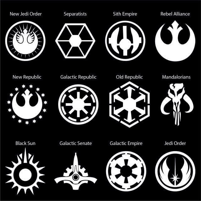 Tatuajes de simbolos de Star Wars
