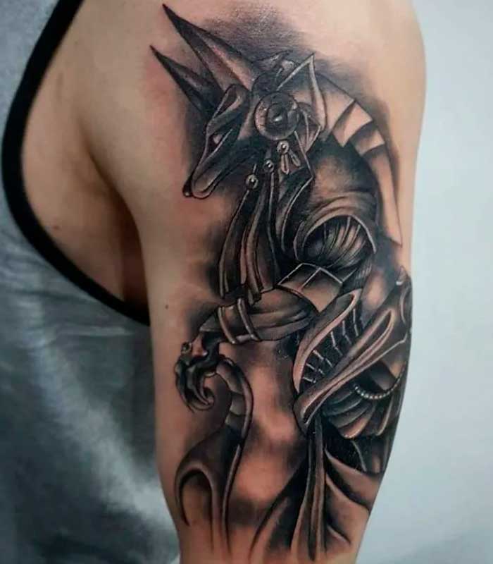 anubis tattoo 5