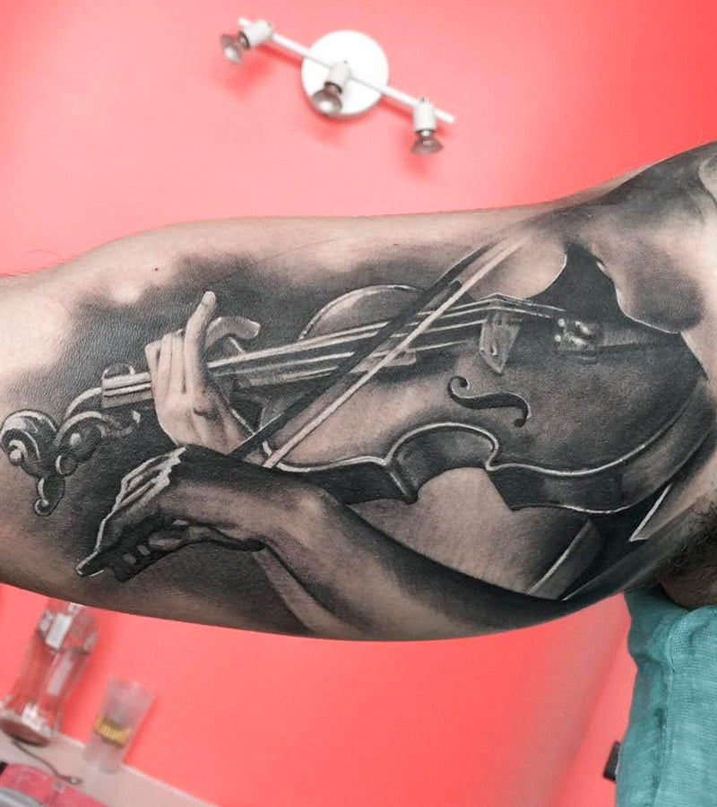 Significado de tatuajes de violines