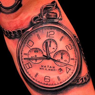 tattoo reloj