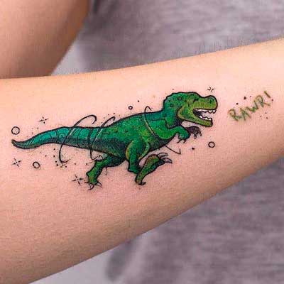 tatuaje de dinosaurio significadodetatuajes.org