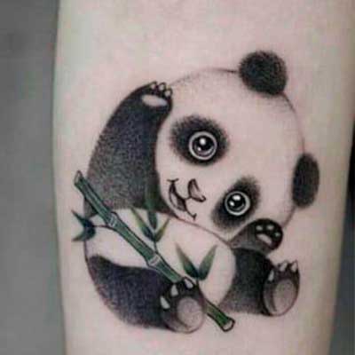 tatuaje de oso panda significadodetatuajes.org