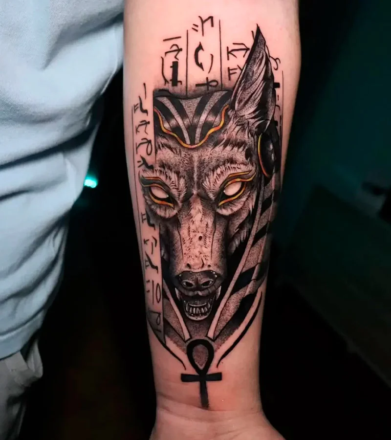 tatuajes de anubis guerrero 4