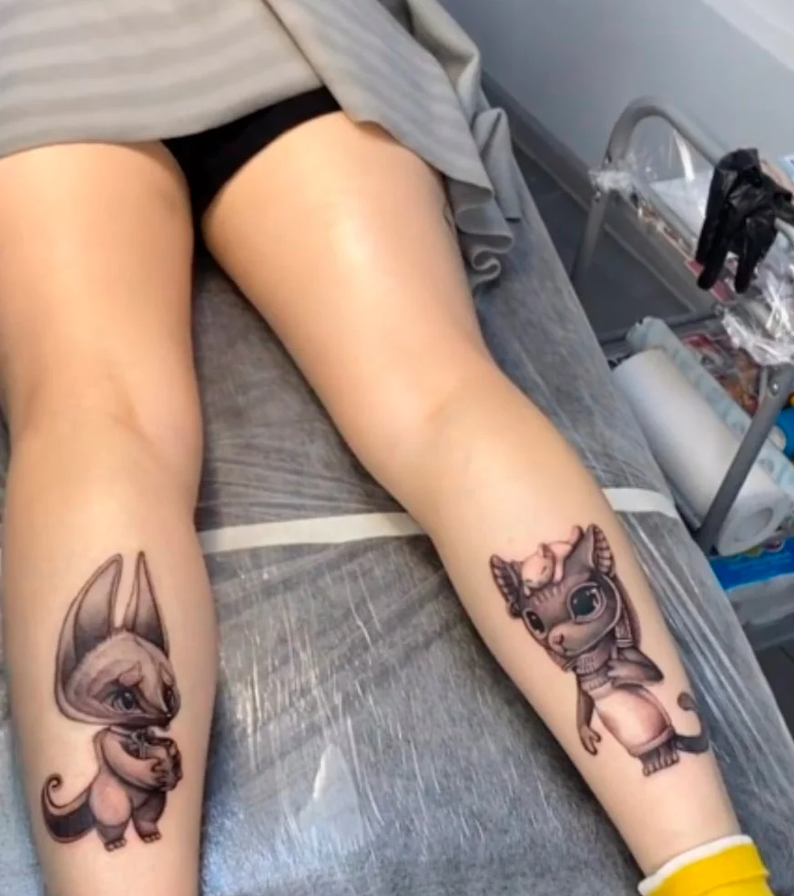 tatuajes de anubis y bastet 6